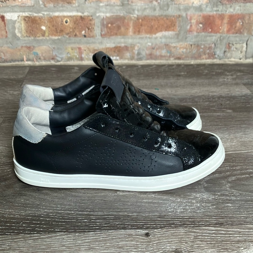 P448 John sneakers in black patent leather